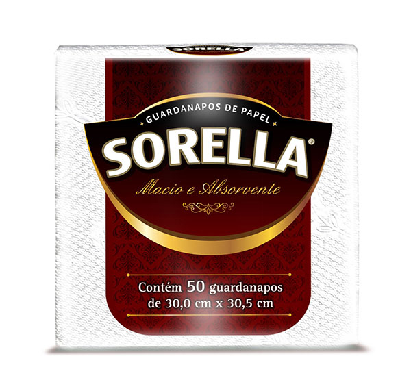 GUARDANAPO SORELLA 30X30,5 cm