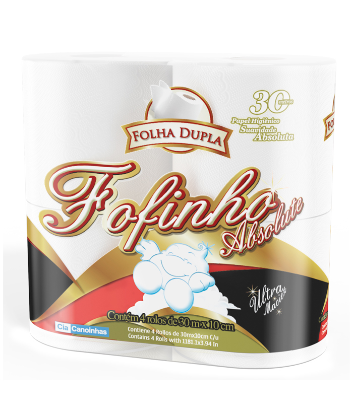 PAPEL HIG. FOFINHO ABSOLUTE C/4